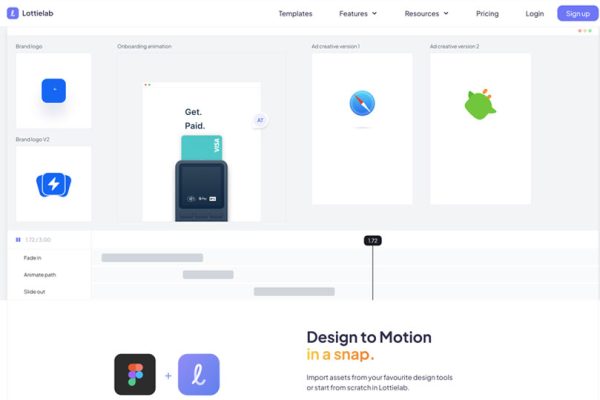 Free motion graphics templates | lottielab.com